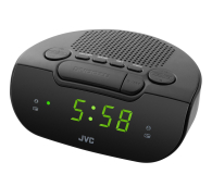 JVC JVC Radiobudzik black RA-E111B - 1515111 - zdjęcie 1